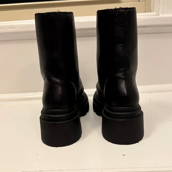 Thursday Boot Company Black Women's Combat Boots - Picture 4 of 6